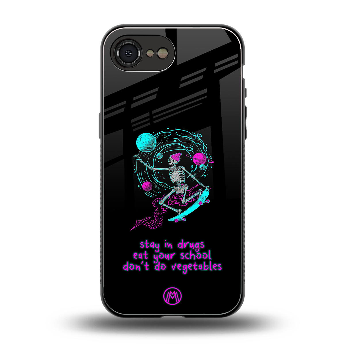 eat your school back phone cover | glass case for iphone 16e