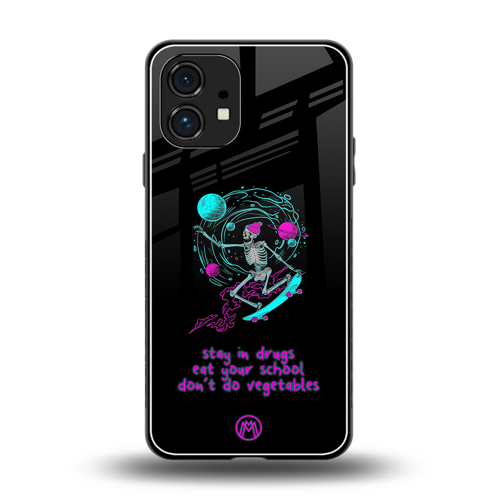 eat your school back phone cover | glass case for nothing phone 1