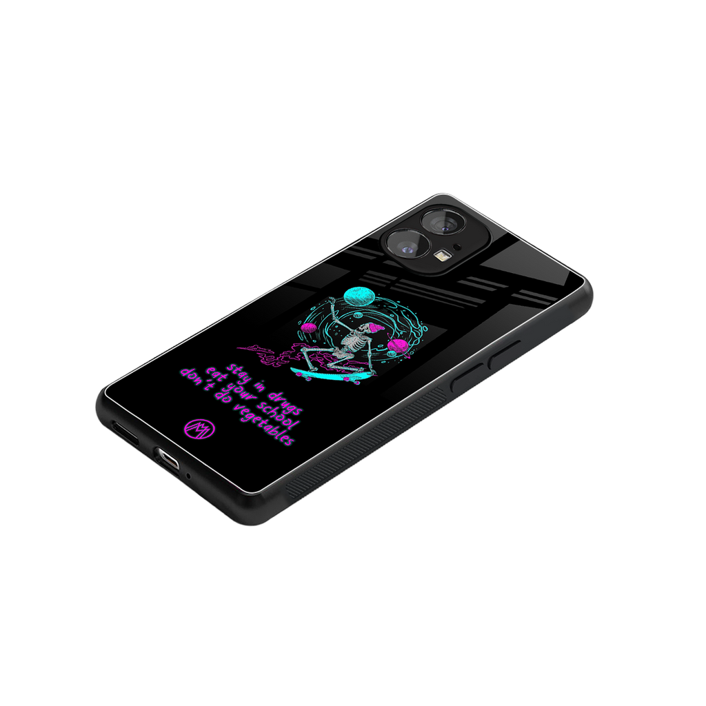 eat your school back phone cover | glass case for nothing phone 1