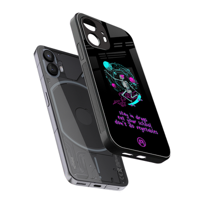 eat your school back phone cover | glass case for nothing phone 2