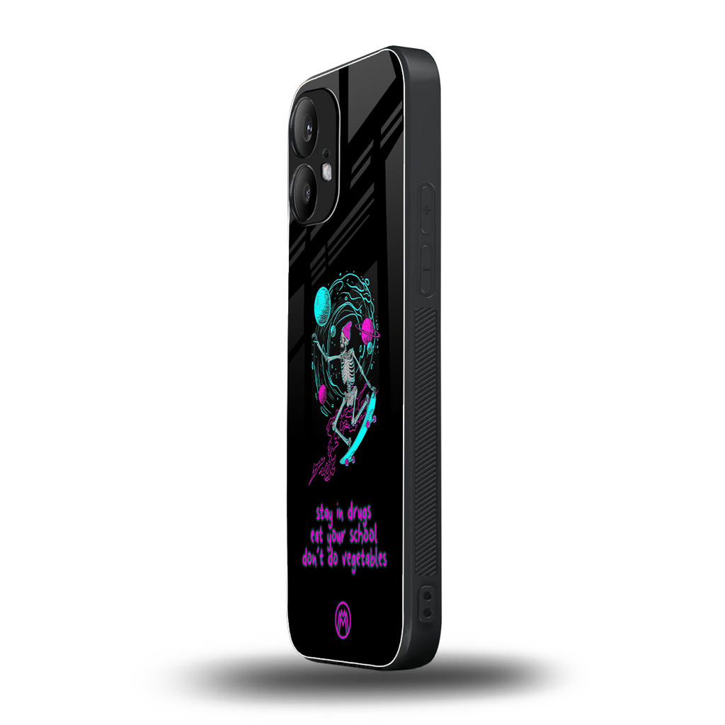 eat your school back phone cover | glass case for nothing phone 2