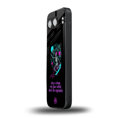 eat your school back phone cover | glass case for oneplus nord 4