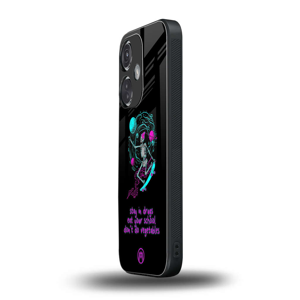 eat your school back phone cover | glass case for oneplus nord ce 3