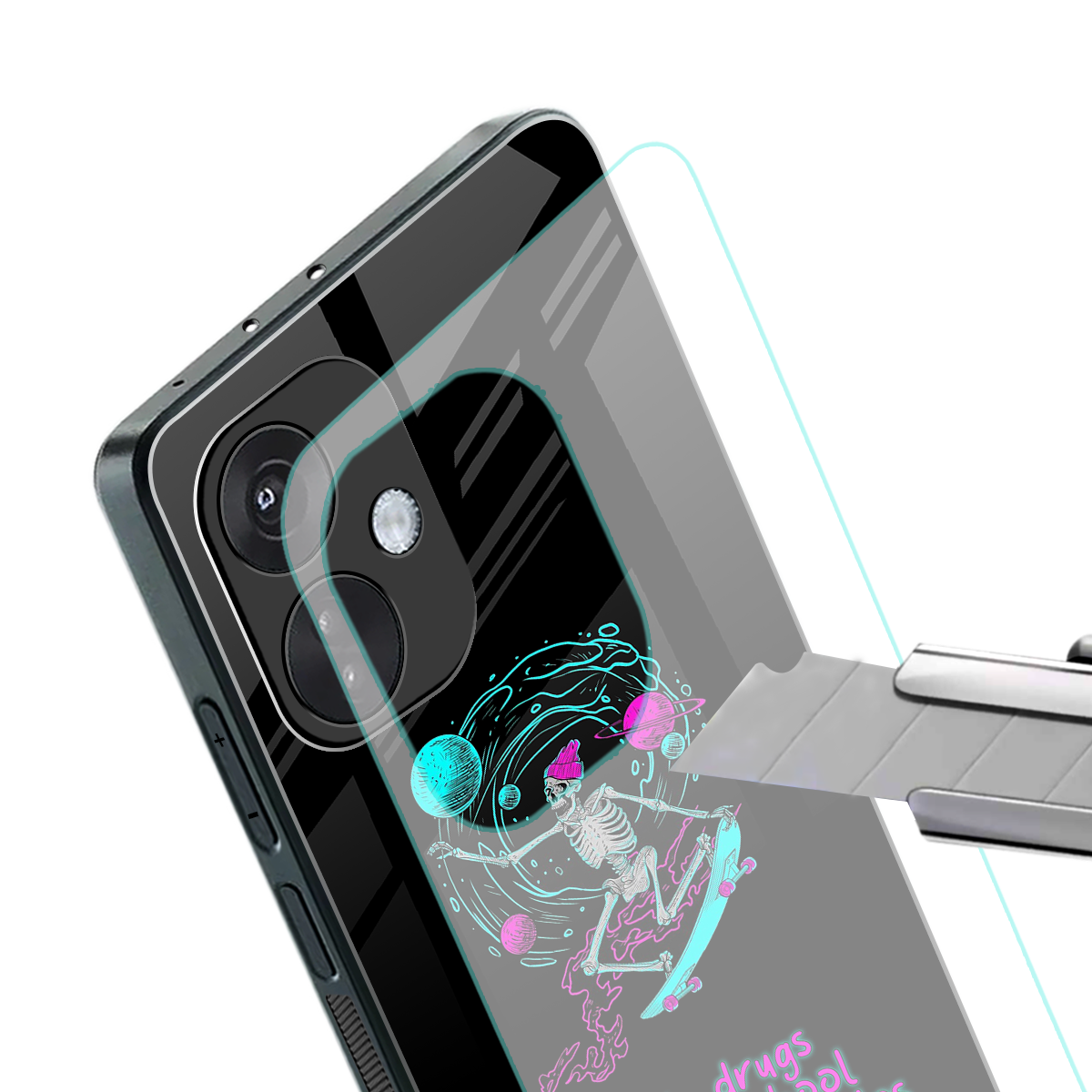 eat your school back phone cover | glass case for oneplus nord ce 3