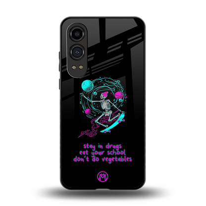eat your school back phone cover | glass case for oneplus nord ce 4 lite