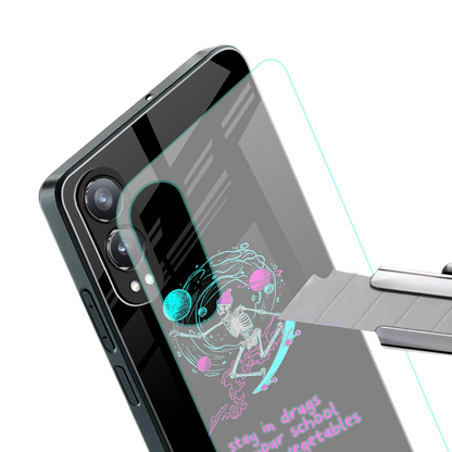 eat your school back phone cover | glass case for oneplus nord ce 4 lite