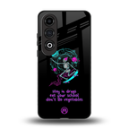 eat your school back phone cover | glass case for oneplus nord ce 4