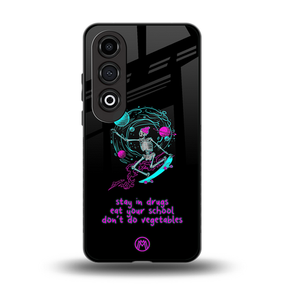 eat your school back phone cover | glass case for oneplus nord ce 4