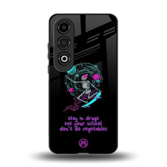 eat your school back phone cover | glass case for oneplus nord ce 4