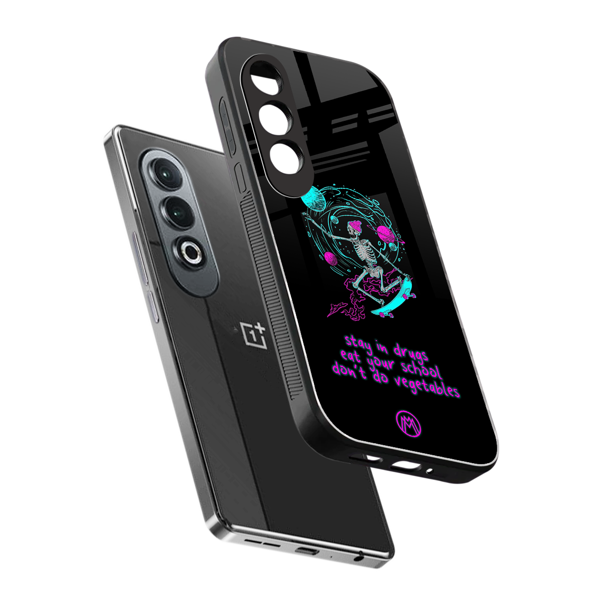 eat your school back phone cover | glass case for oneplus nord ce 4