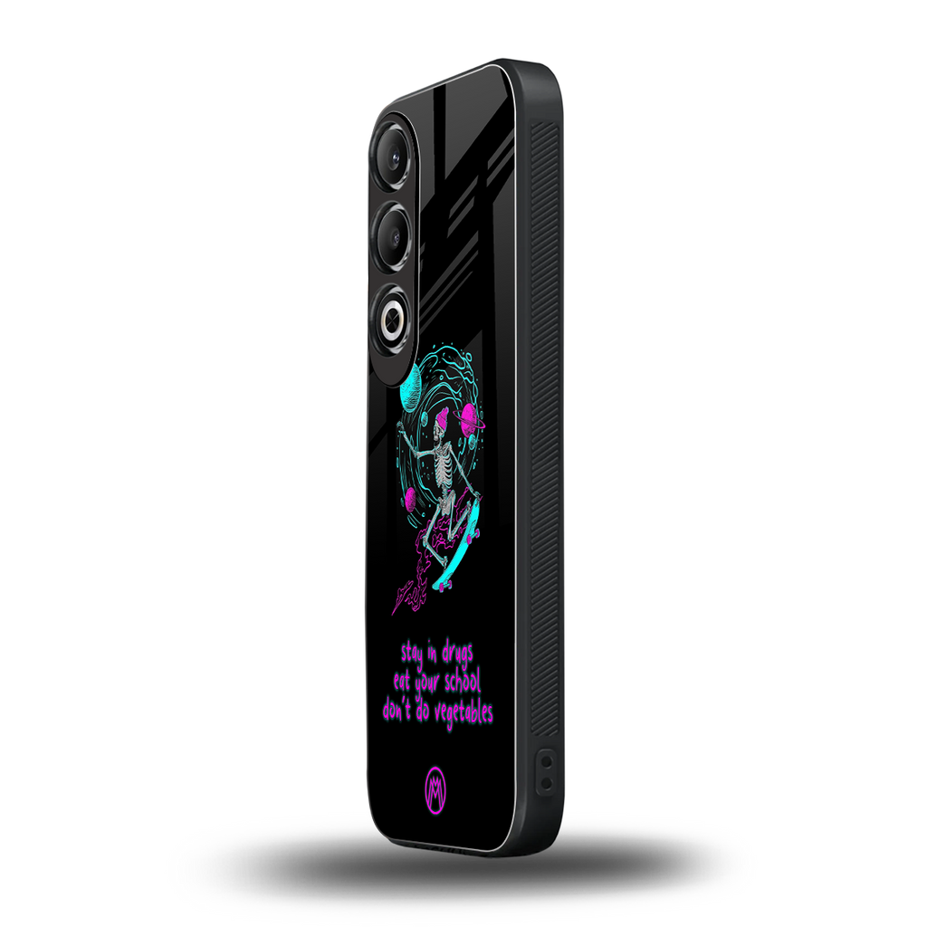 eat your school back phone cover | glass case for oneplus nord ce 4