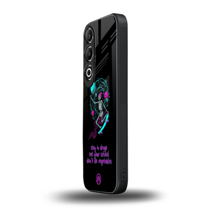 eat your school back phone cover | glass case for oneplus nord ce 4