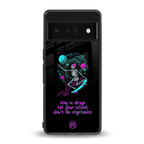 eat your school back phone cover | glass case for google pixel 6 pro