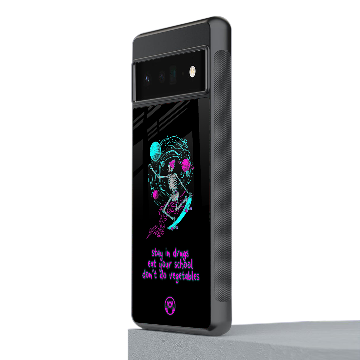 eat your school back phone cover | glass case for google pixel 6 pro