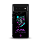 eat your school back phone cover | glass case for Google Pixel 6A