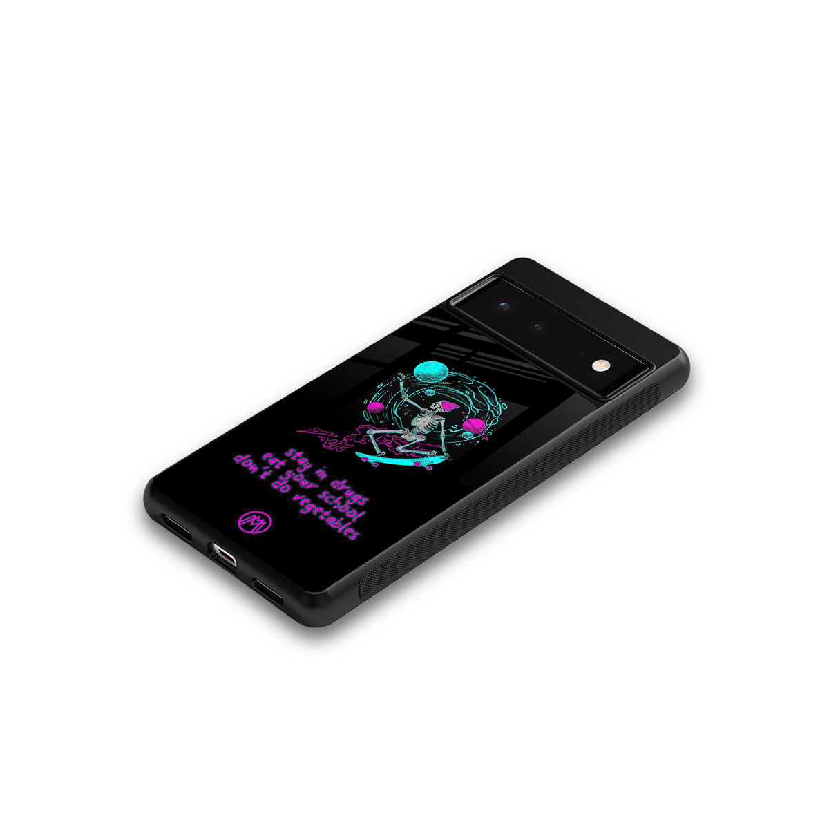 eat your school back phone cover | glass case for Google Pixel 6A
