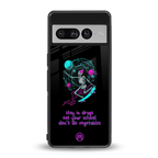 eat your school back phone cover | glass case for google pixel 7 pro