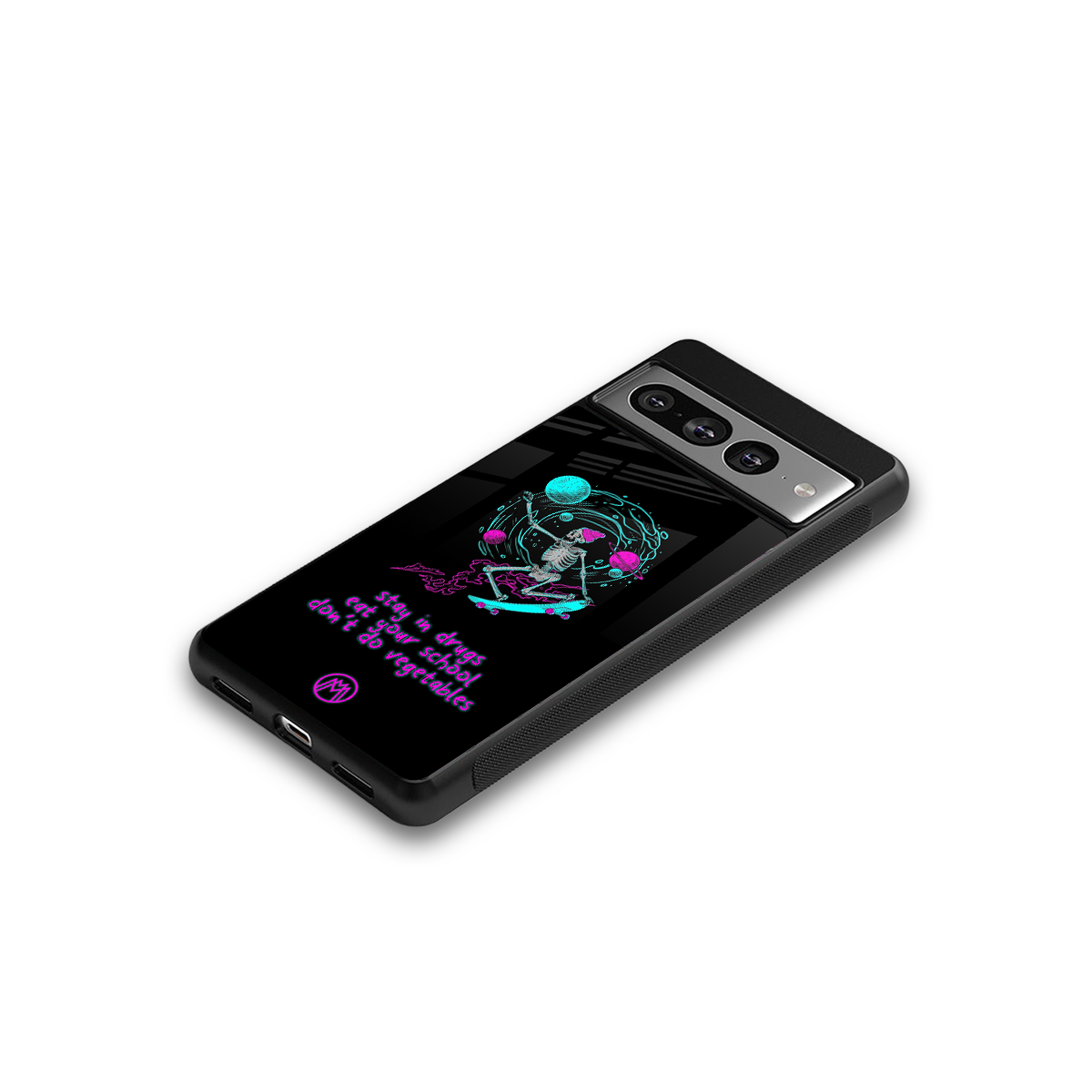 eat your school back phone cover | glass case for google pixel 7 pro