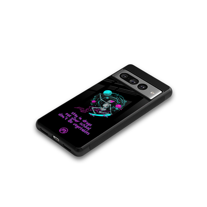 eat your school back phone cover | glass case for google pixel 7 pro