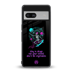 eat your school back phone cover | glass case for Google Pixel 7