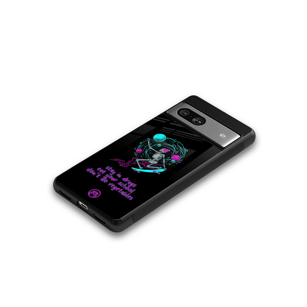 eat your school back phone cover | glass case for Google Pixel 7