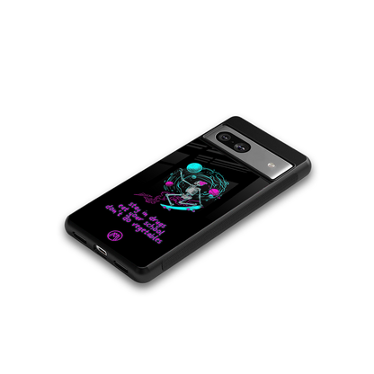 eat your school back phone cover | glass case for Google Pixel 7A