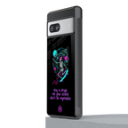 eat your school back phone cover | glass case for Google Pixel 7A