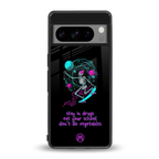 eat your school back phone cover | glass case for google pixel 8 pro