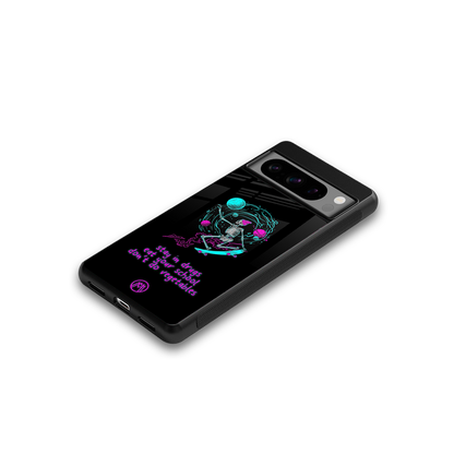eat your school back phone cover | glass case for google pixel 8 pro