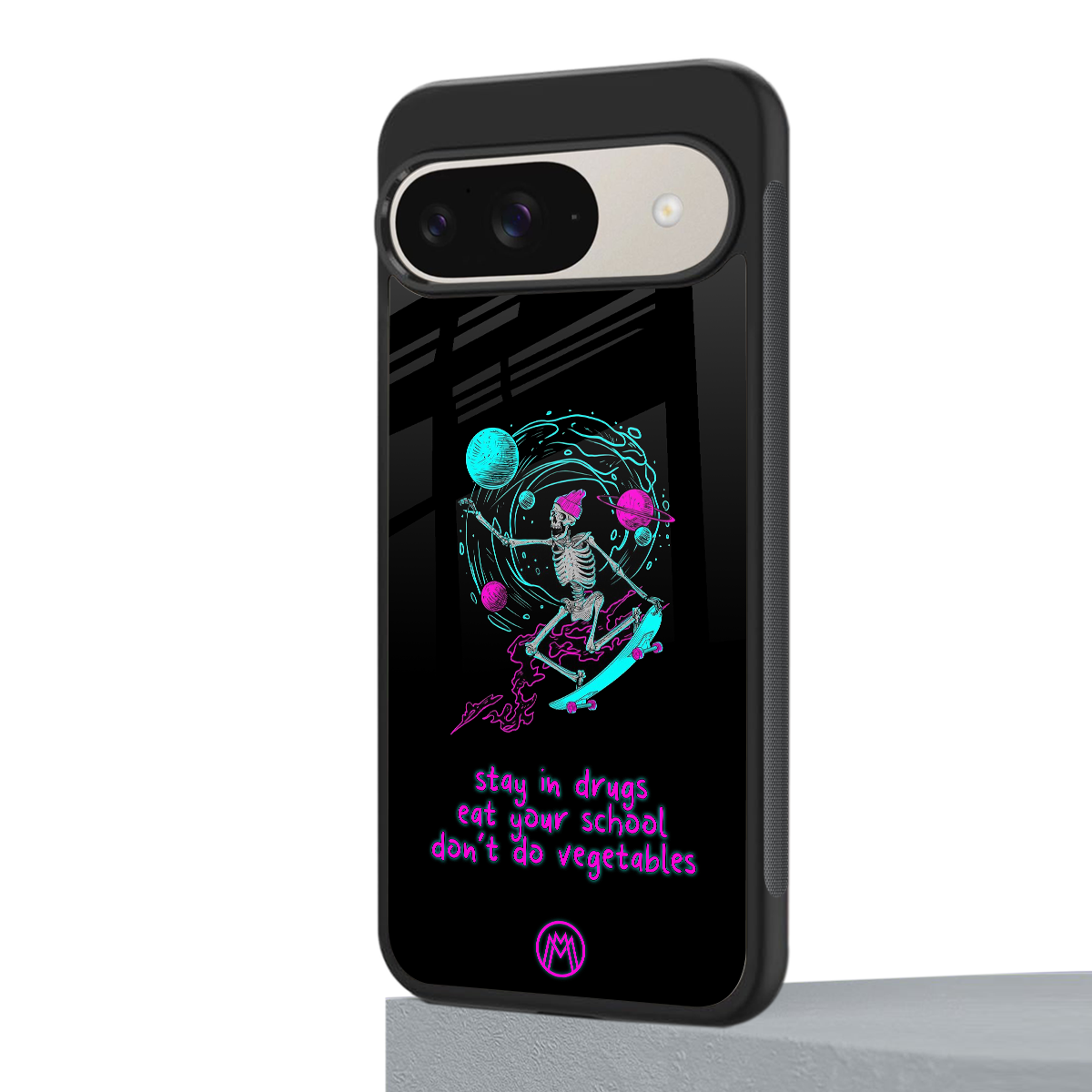 eat your school back phone cover | glass case for google pixel 9