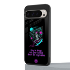 eat your school back phone cover | glass case for google pixel 9 pro xl