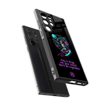 eat your school back phone cover | glass case for samsung galaxy s23 ultra