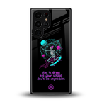 eat your school back phone cover | glass case for samsung galaxy s25 ultra