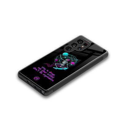 eat your school back phone cover | glass case for samsung galaxy s25 ultra