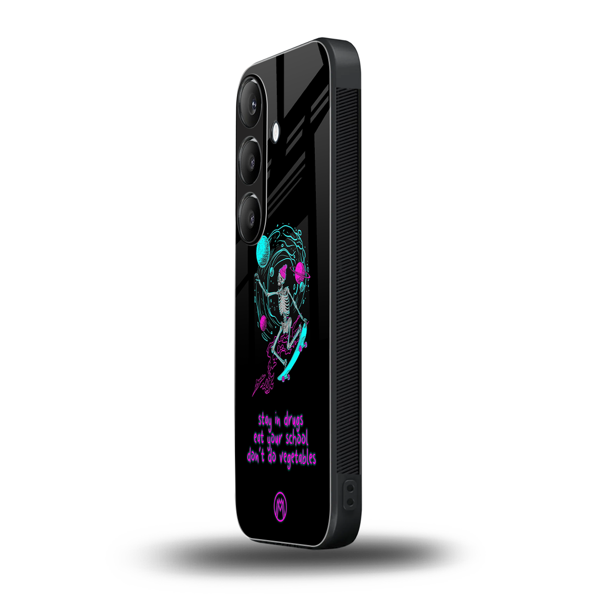 eat your school back phone cover | glass case for samsung galaxy s25
