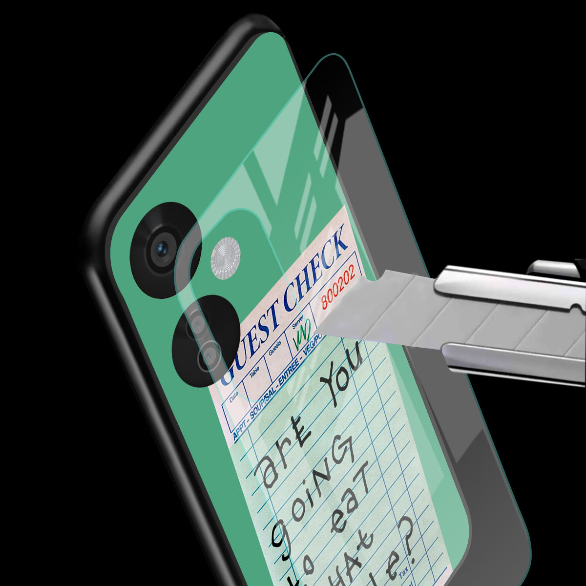 Eat That Pickle Phone Cover | Glass Case