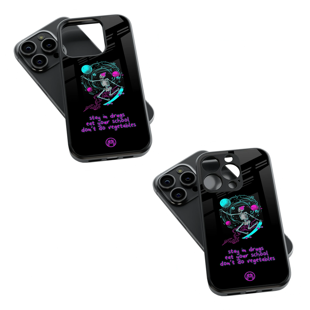 Trendy Glass Back Mobile Case for iPhone, Samsung, Redmi, OnePlus, Google Pixel, Motorola