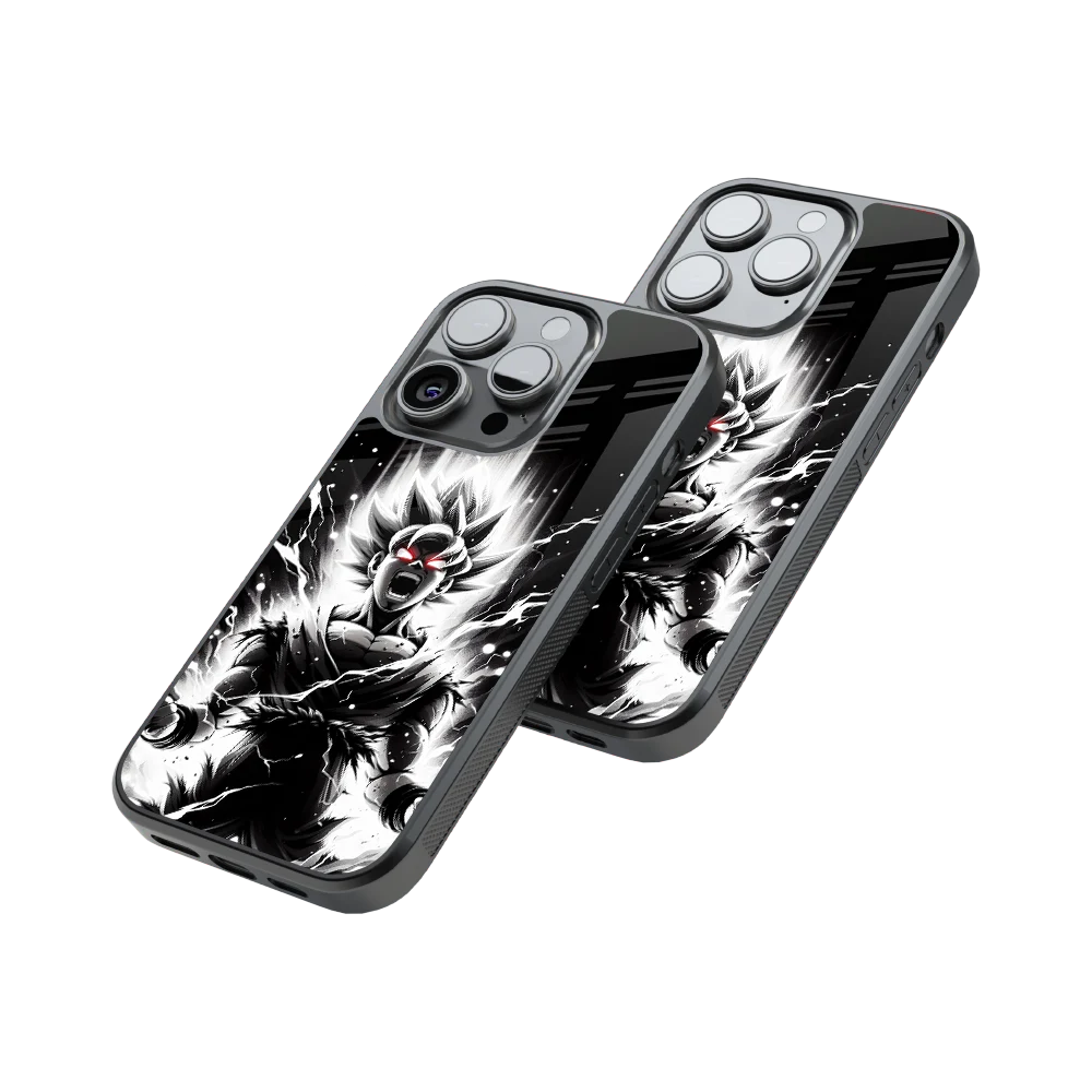 Protective Glass Back Phone Case Compatible with iPhone, Samsung, OnePlus, Pixel & More