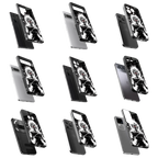 Durable Glass Back Mobile Case for iPhone, Samsung, OnePlus, Google Pixel, Redmi, Vivo, Oppo