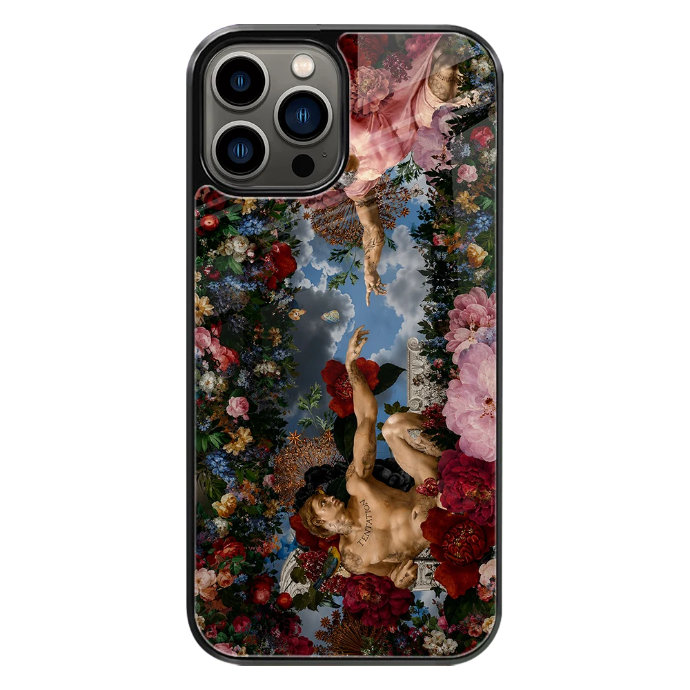 Premium Glass Back Mobile Phone Cover for iPhone, Samsung, OnePlus, Google Pixel, Redmi, Oppo, Vivo & Realme