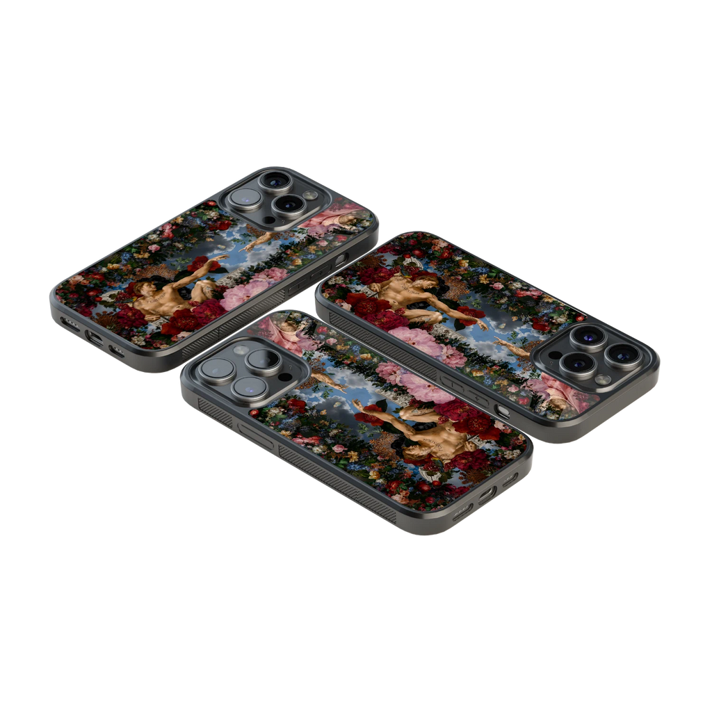 Luxury Glass Back Mobile Cover for iPhone, Samsung Galaxy, OnePlus, Pixel, Redmi & More