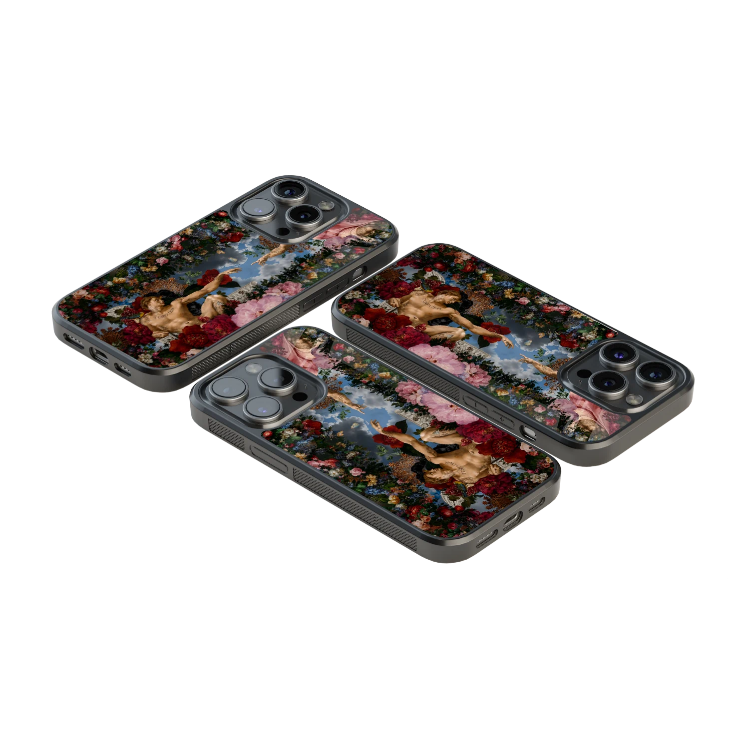 Luxury Glass Back Mobile Cover for iPhone, Samsung Galaxy, OnePlus, Pixel, Redmi & More