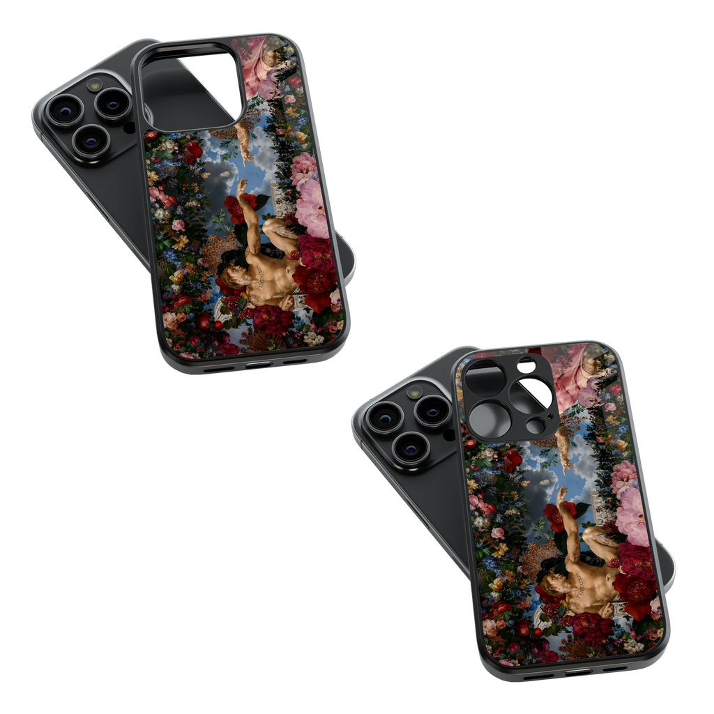 Trendy Glass Back Mobile Case for iPhone, Samsung, Redmi, OnePlus, Google Pixel, Motorola
