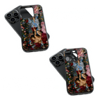 Trendy Glass Back Mobile Case for iPhone, Samsung, Redmi, OnePlus, Google Pixel, Motorola