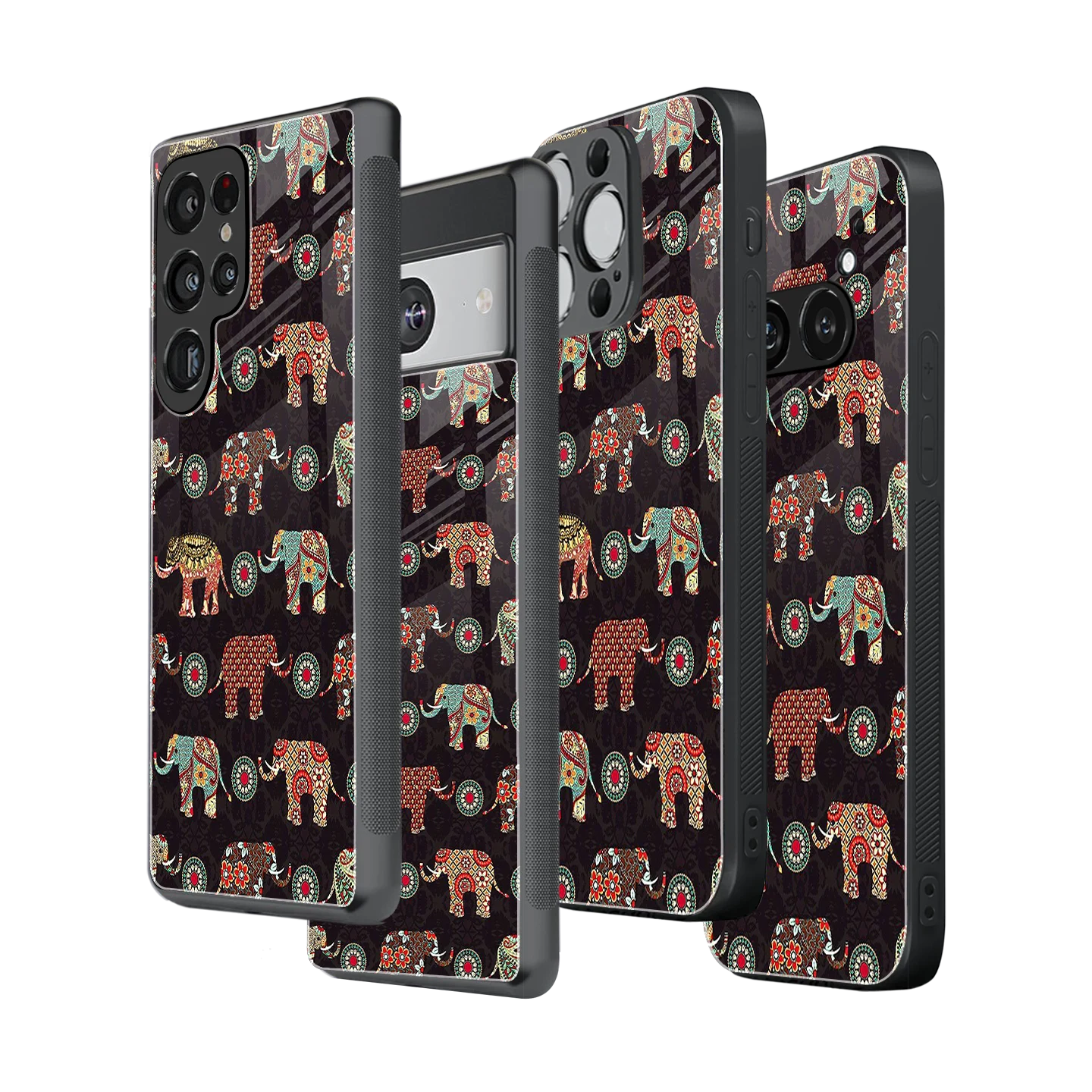 Stylish Glass Back Case for All Smartphones iPhone, Samsung, OnePlus, Pixel, Redmi, Oppo, Vivo, Motorola