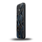elite blue geometric back phone cover | glass case for oneplus nord ce 3