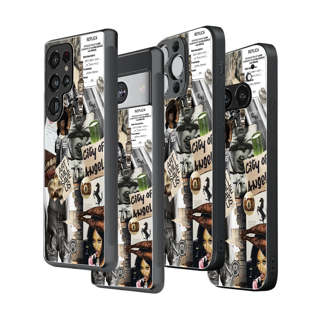 Stylish Glass Back Case for All Smartphones iPhone, Samsung, OnePlus, Pixel, Redmi, Oppo, Vivo, Motorola