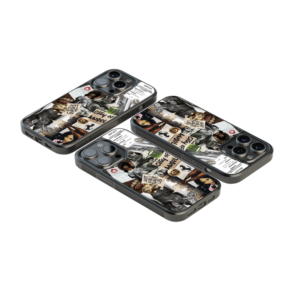 Luxury Glass Back Mobile Cover for iPhone, Samsung Galaxy, OnePlus, Pixel, Redmi & More