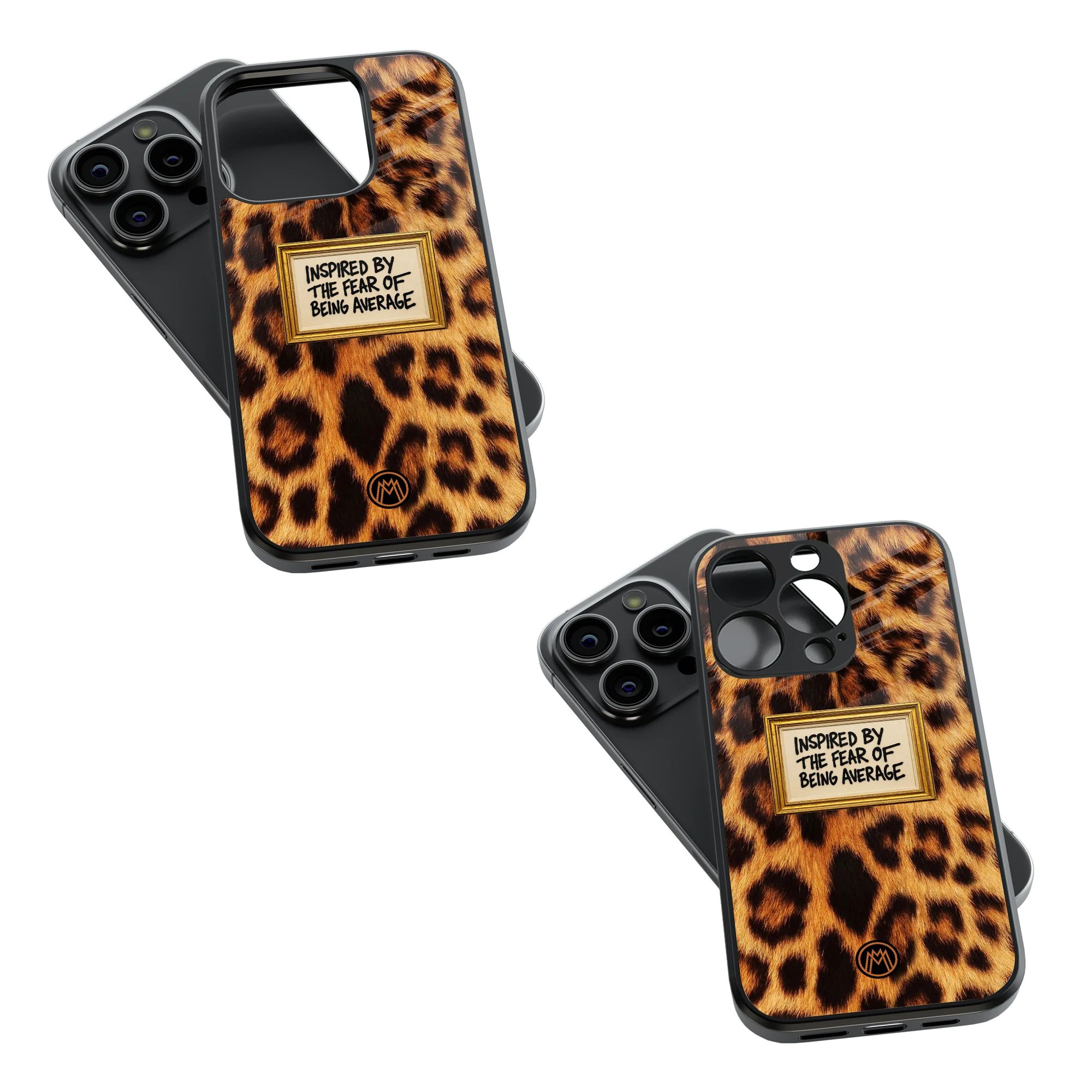 Trendy Glass Back Mobile Case for iPhone, Samsung, Redmi, OnePlus, Google Pixel, Motorola