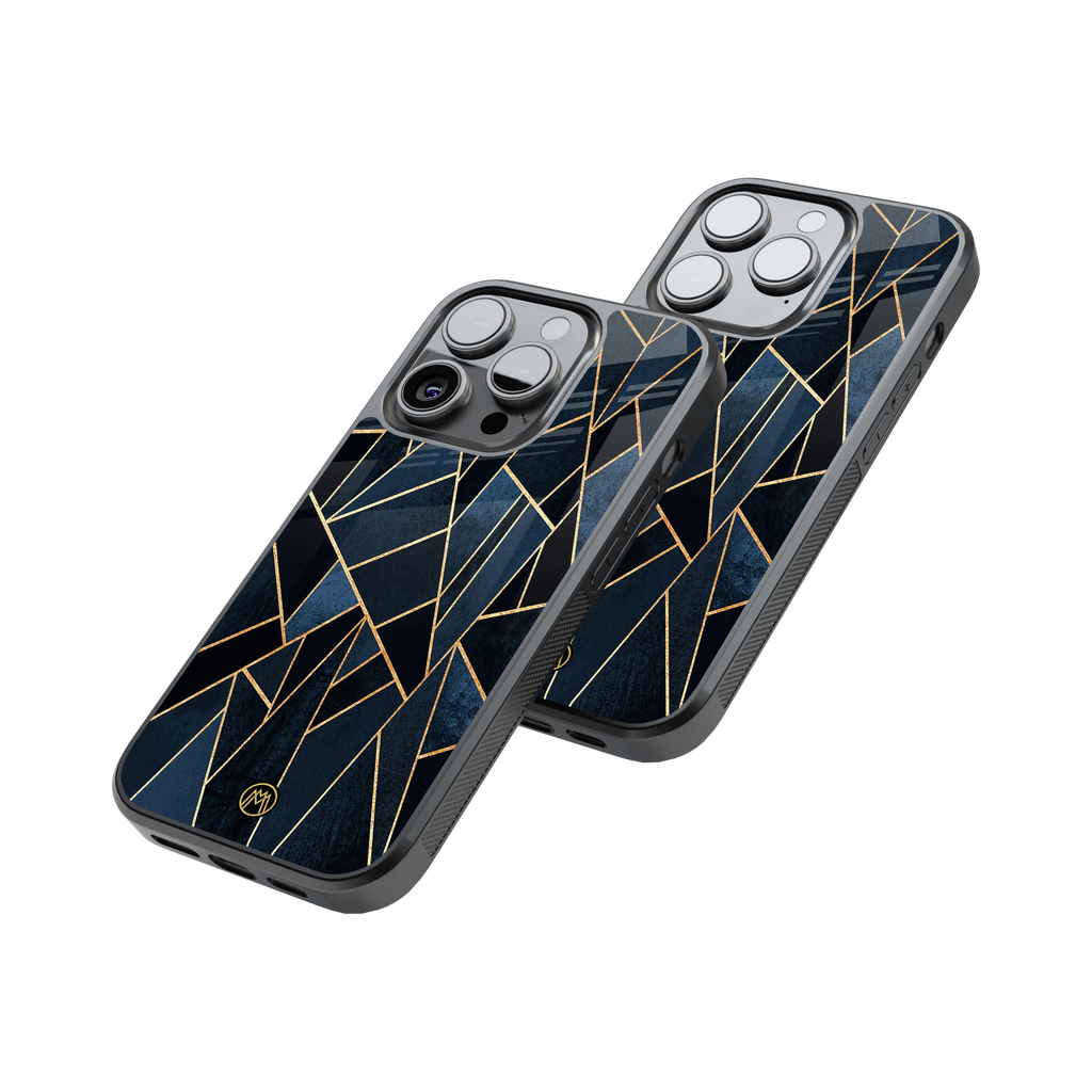 Protective Glass Back Phone Case Compatible with iPhone, Samsung, OnePlus, Pixel & More